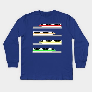 Mark VI Magical Monorail Kids Long Sleeve T-Shirt